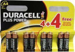 Duracell plus power aa 4+4st