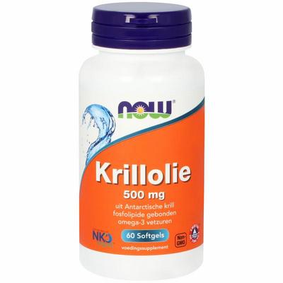 NOW Krillolie 500mg