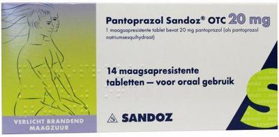 Sandoz Pantoprazol 20 mg