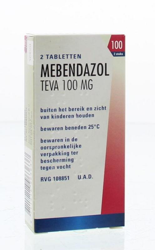 Mebendazol 100 mg