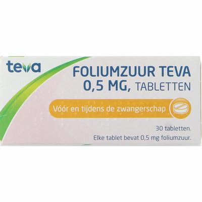 Teva Foliumzuur 0.5