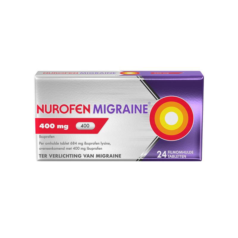Migraine 400 mg omhulde tabletten