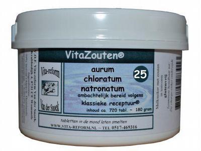 Vitazouten Aurum chlor. natronatum VitaZout nr. 25