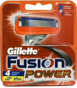 Gillette mesjes fusion power - 4st