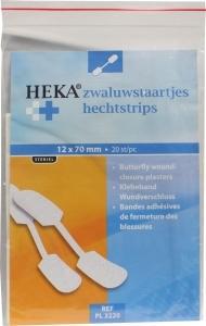 Merkloos heka zwaluwstaartjes 12x70mm 20st