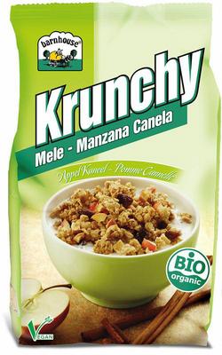 Barnhouse krunchy appel-kaneel 600 gram