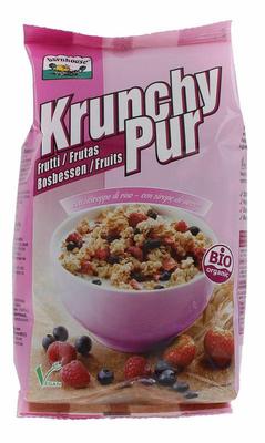 Barnhouse krunchy p f fruitbi- 375gr