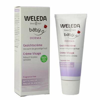 Weleda Baby witte malva sensitive gezichtscreme Weleda Baby witte malva sensitive gezichtscreme