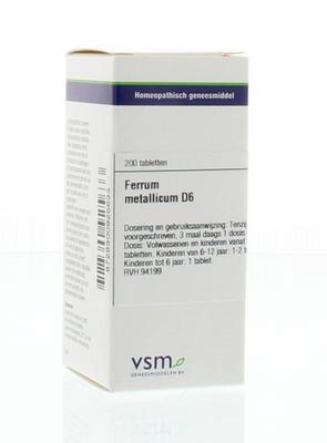 VSM Ferrum metallicum D6