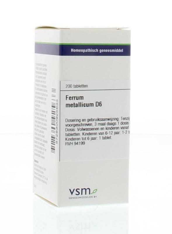 Ferrum metallicum D6