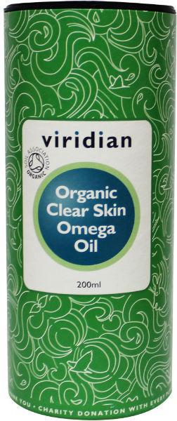 organic clear skin omega oil 200 olie