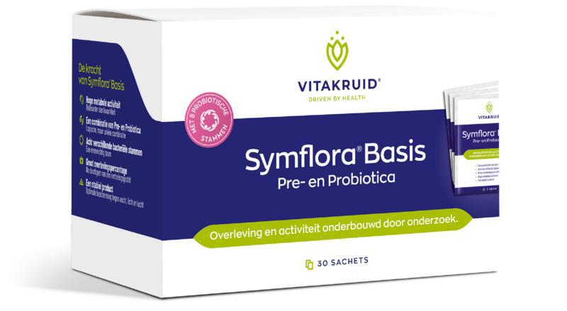 Vitakruid Symflora Original Pre- en Probiotica 8 stammen