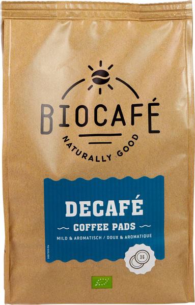 Coffee pads caffeinevrij bio