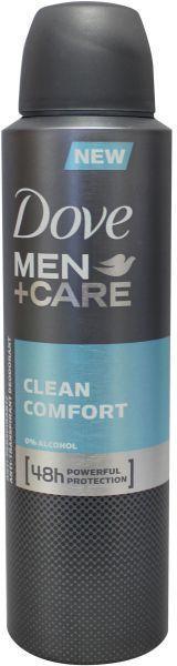 Deodorant spray men clean comfort