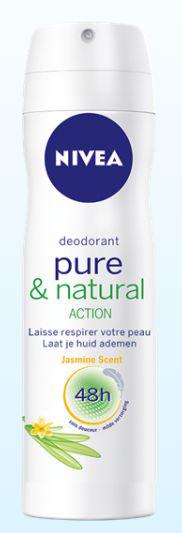 deospr pure&nat jasmin- 150ml
