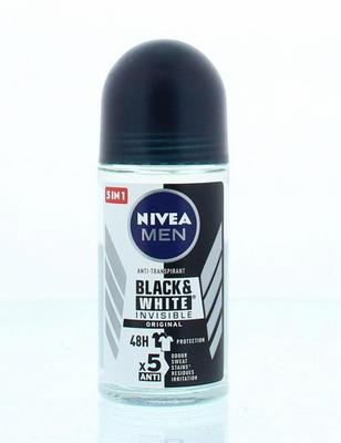 Nivea Men deodorant roller invisible black