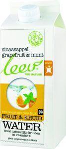 leev bio water sinaas grape m! 750ml