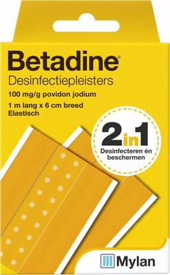 Betadine Desinfecterende pleister 1m x 6cm