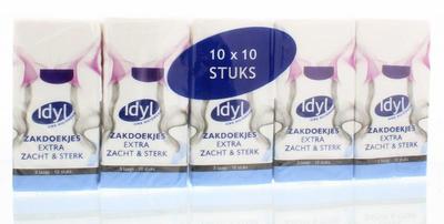 Idyl Zakdoekjes 10 x 10