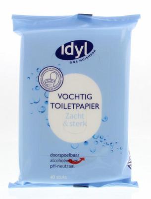 Idyl vochtig toiletpapier 40st