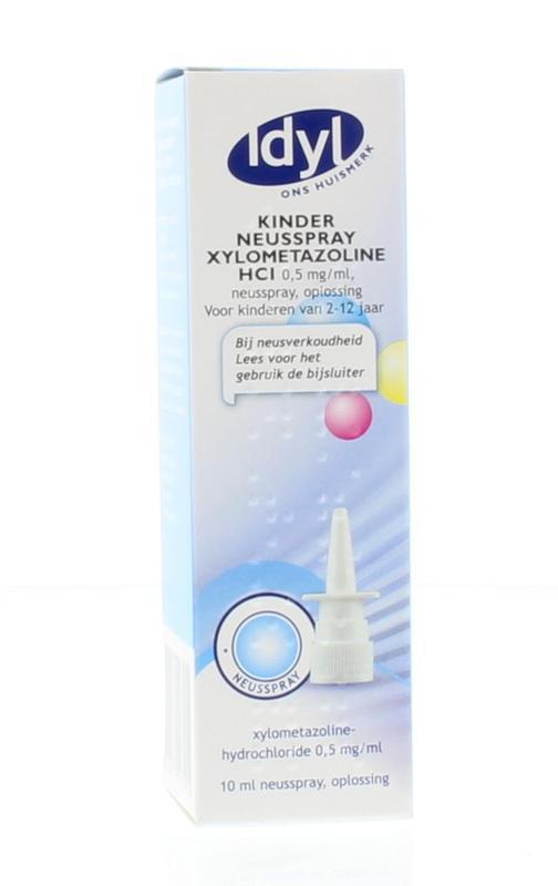 Kinderneusspray xylometazoline HCl 0.5 mg/ml
