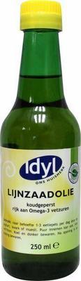 Idyl lijnzaadolie 250ml