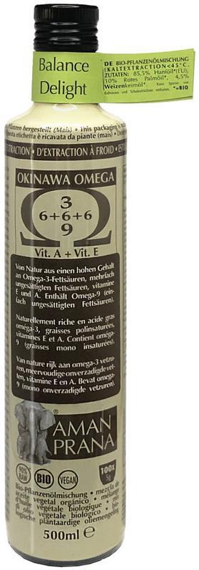 Balance delight okinawa hennepolie extra vierg bio