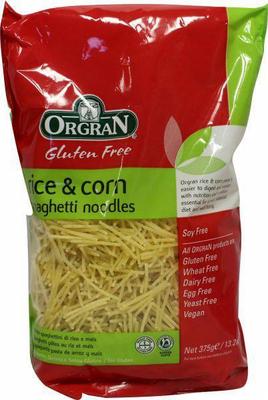 ORGRAN spaghetti rijst mais- 375gr