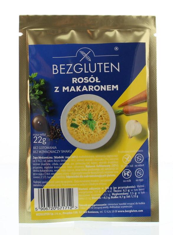 Kippensoep glutenvrij
