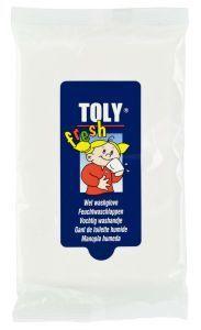 Toly wegwerpwashandjes vochti# 12st