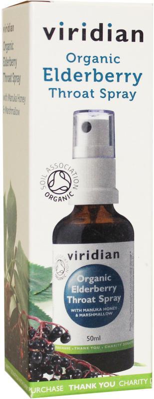 Elderberry throat spray vir 50ml
