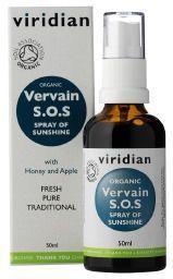 VIRIDIAN organic vervain sos spray of sunshine 50 ml