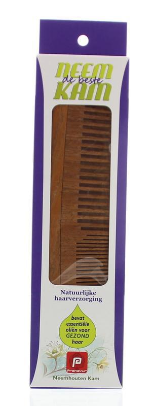 Neem houten kam recht combi