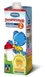 Merkloos dreumesmelk 2 vloeib nestle 1000ml