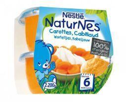 NESTLE naturnes wortelen kabeljauw # 2x200g