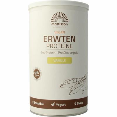 Mattisson Absolute erwten proteine vanille vegan Mattisson Absolute erwten proteine vanille vegan