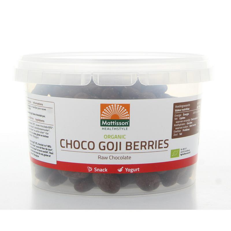 Absolute raw chocolate goji berry bio