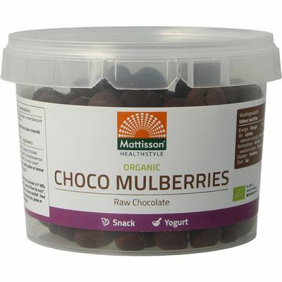 Mattisson Absolute raw choco mulberries bio Mattisson Absolute raw choco mulberries bio