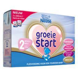 NESTLE groeie start 2 vloeibaar nestl 2x200