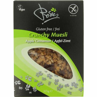 ROSIES GLUTENVR Crunchy muesli appel cinnamon