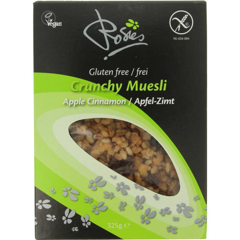 Crunchy muesli appel cinnamon