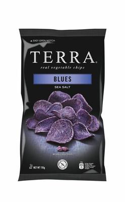 TERRA CHIPS Blues blauwe aardappelchips