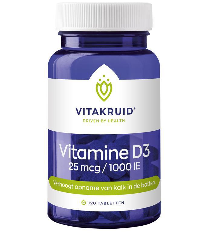 Vitakruid Vitamine D3 25 mcg / 1000 IE