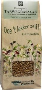 Peuleschil Tarwegras zaad bio