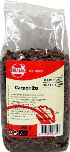 raw cacao nibs 250 g