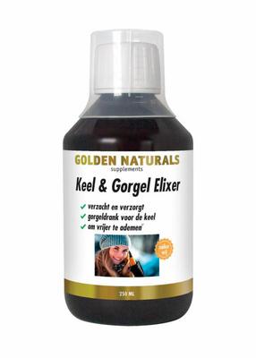 Golden Naturals Keel & gorgel elixer