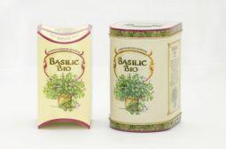 Merkloos D antan basilic in blik         20g