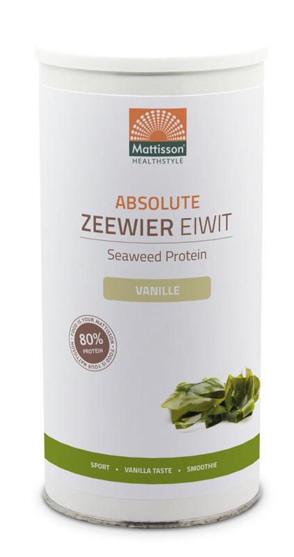 Absolute zeewier eiwit vanille