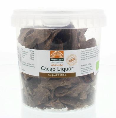 Mattisson cacao liquor raw- 300gr