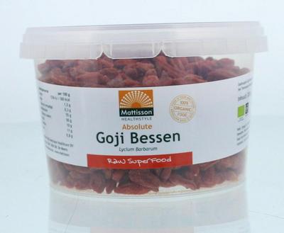 Mattisson Bessen goji gedroogd pot bio